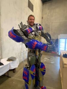 Transformers at Children's Christmas Party