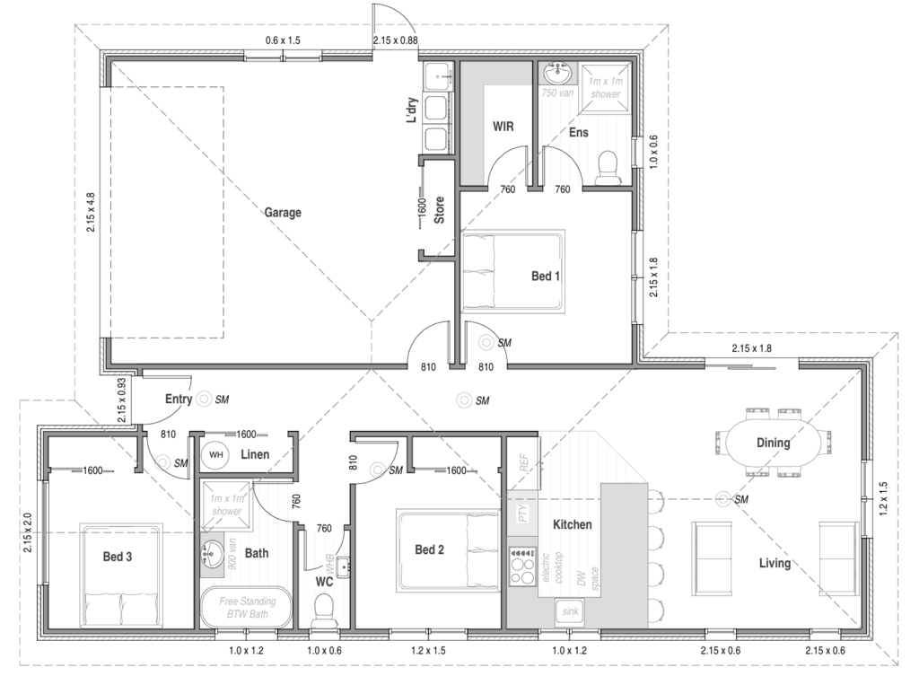 Halswell Fields Double Garage || $779,000 plan