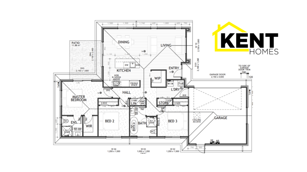 Belfast Modern Living – DBL Garage II $783,000 plan
